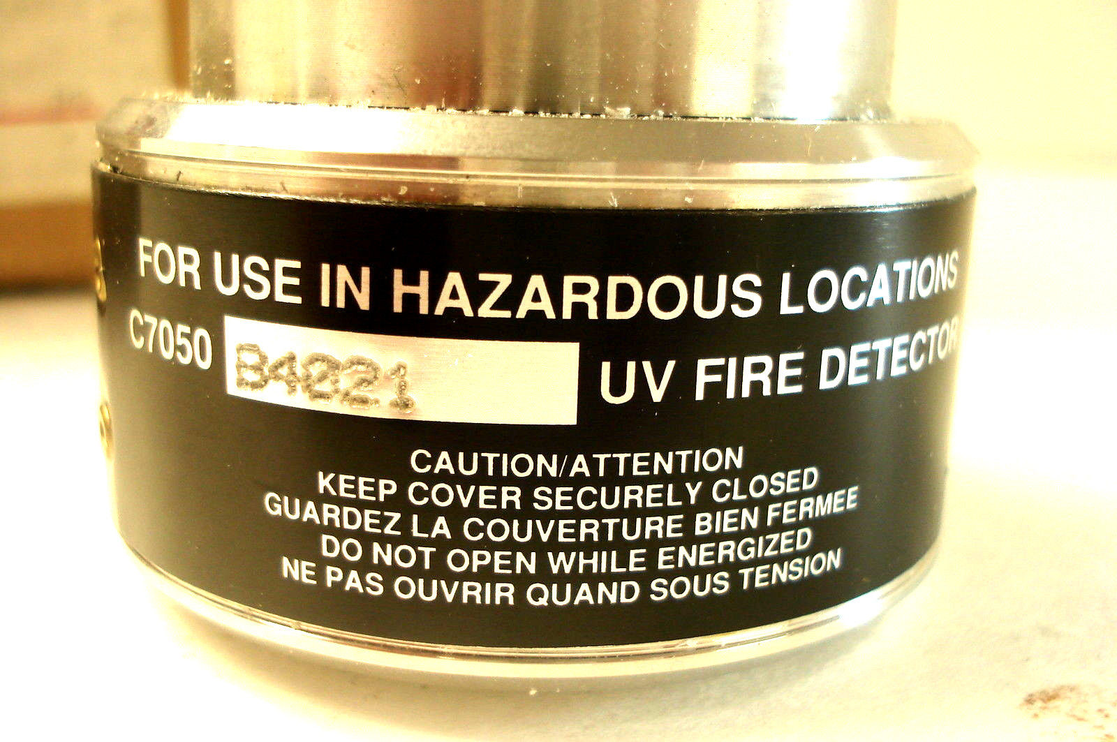 NEW DET TRONICS 002482-003 UV FIRE DETECTOR C7050B4021 1/2'' - Image 4