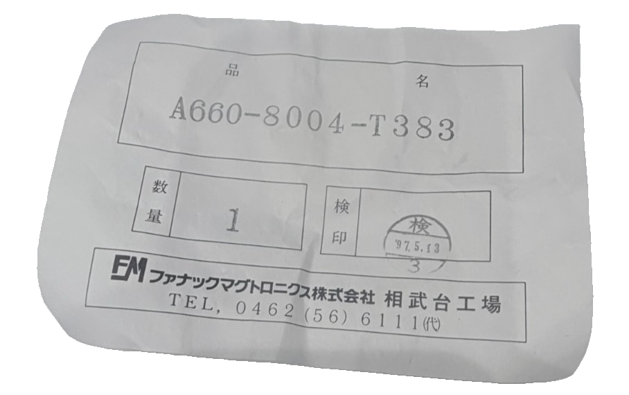 NEW FANUC A660-8004-T383 CABLE LIMIT SWITCH WITH NAIS AZ7311 SWITCHES - Image 5