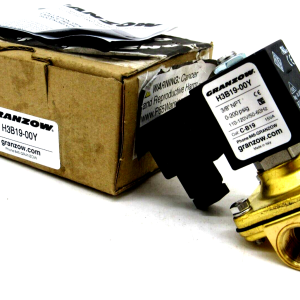 NEW GRANZOW H3B19-00Y SOLENOID VALVE H3B1900Y