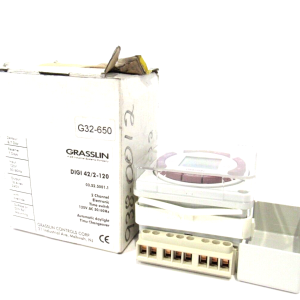 NEW GRASSLIN CONTROLS DIGI 42/2-120 ELECTRONIC TIME SWITCH DIGI422120