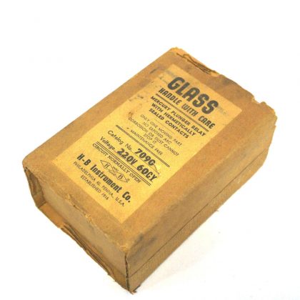 NEW H-B INSTRUMENT 7090 MERCURY PLUNGER RELAY
