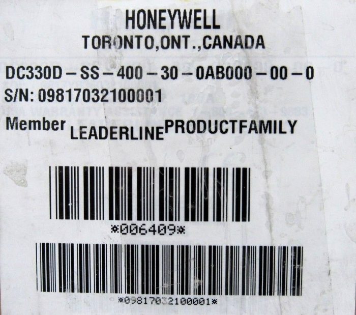 NEW HONEYWELL DC330D-SS-400-30-0AB000-00-0 TEMP CONTROL DC330DSS400300AB000000 - Image 5