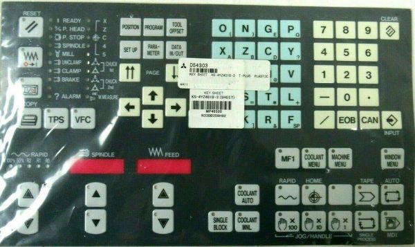 NEW MITSUBISHI KS-4YZ401B-3 KEYPAD MEMBRANE D54303 KS4YZ401B3 - Image 3