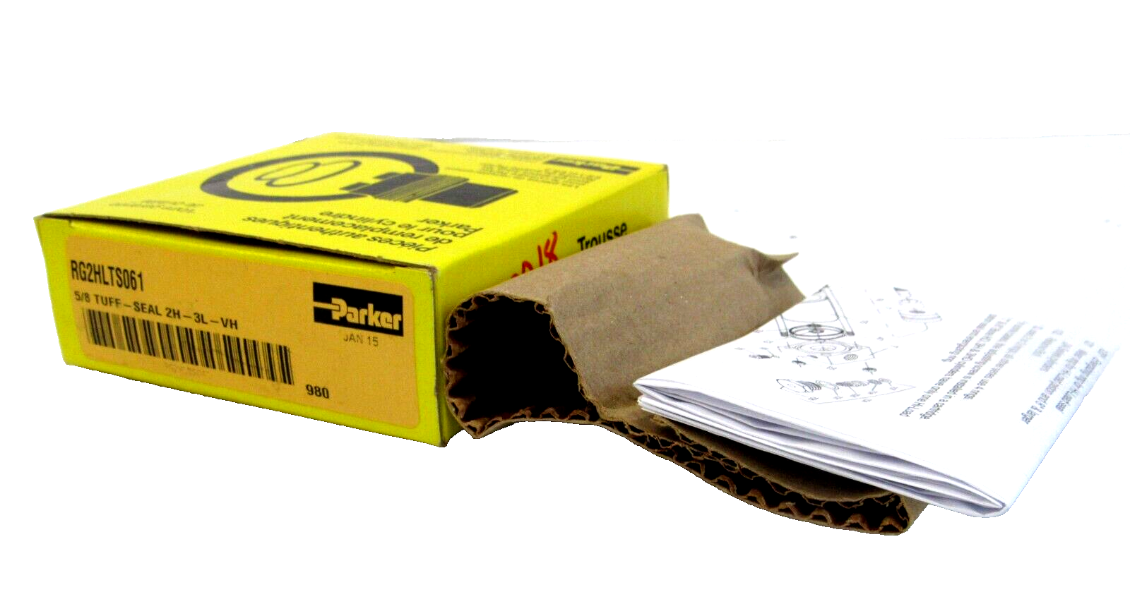 NEW PARKER RG2HLTS061 5/8 TUFF-SEAL 24-3L-VH GLAND KIT