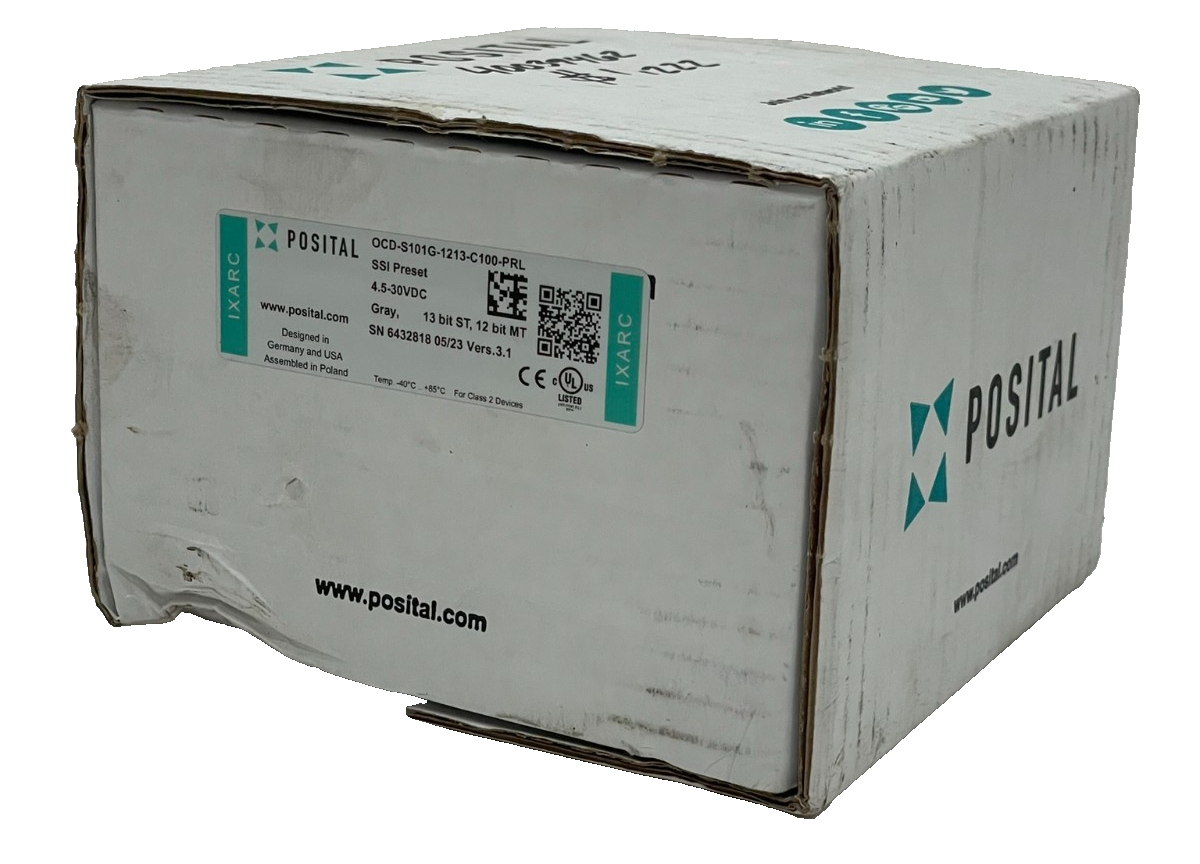 NEW POSITAL OCD-S101G-1213-C100-PRL ENCODER 4.5-30VDC OCDS101G1213C100PRL