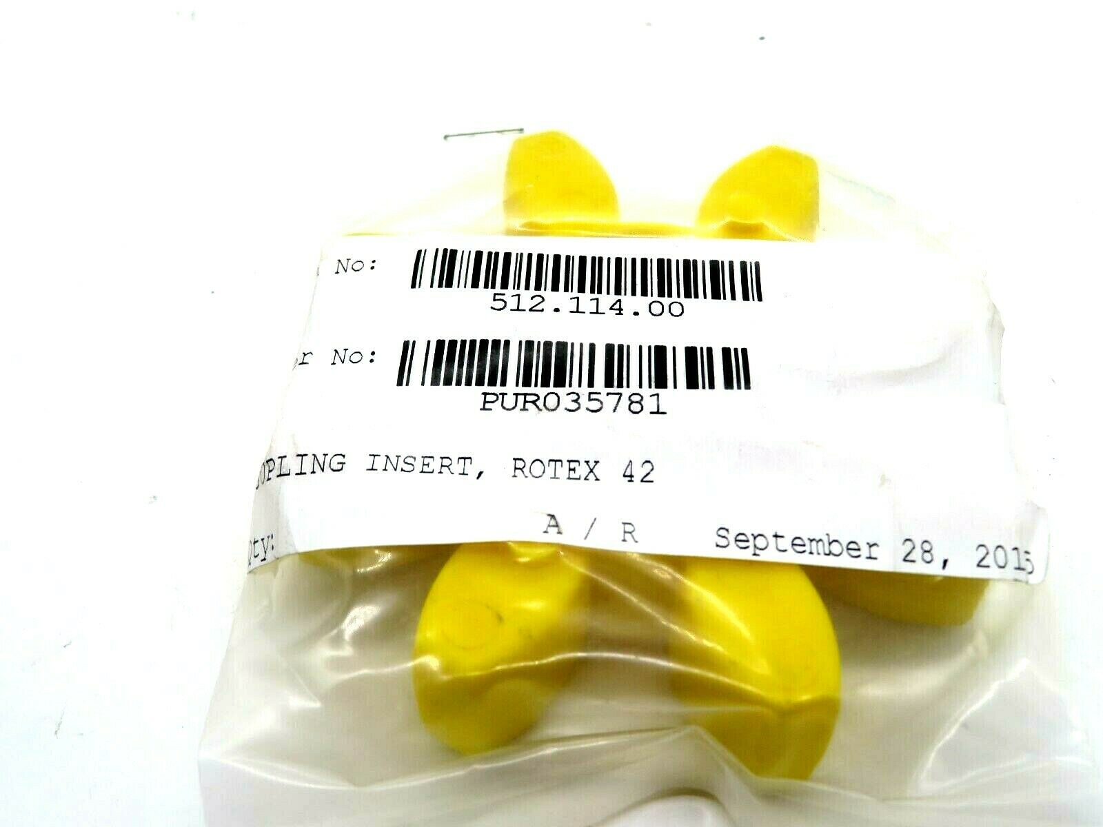 NEW ROTEX 512.114.00 COUPLING INSERT PUR035781 51211400 - Image 3