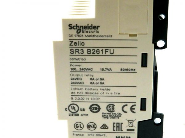 NEW SCHNEIDER ELECTRIC SR3B261FU MODULAR SMART RELAY - Image 3