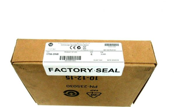 NEW SEALED ALLEN BRADLEY 1756-DNB CONTROLLOGIX DEVICENET SER. E 1756DNB - Image 3