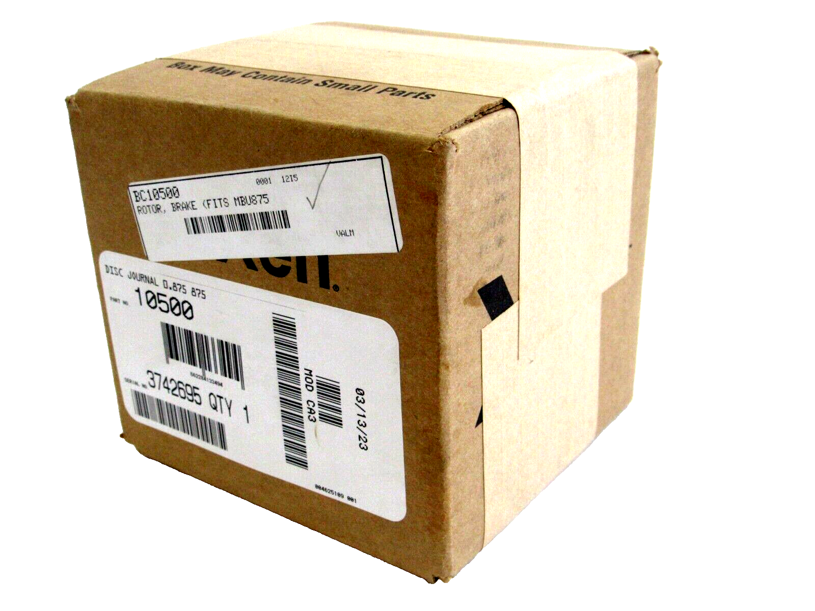 NEW SEALED NEXEN 10500 DISC JOURNAL 0.875