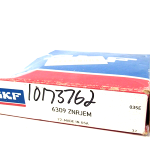 NEW SKF 6309-ZNRJEM BALL BEARING 6309ZNRJEM