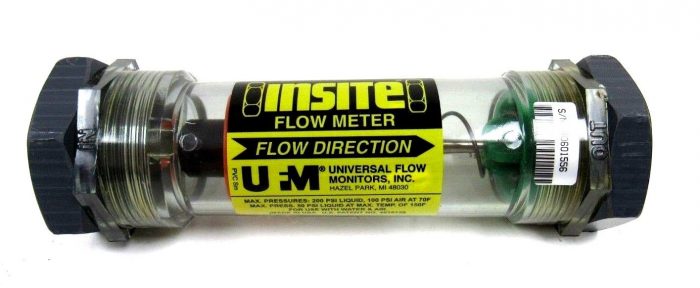 NEW UNIVERSAL FLOW MONITORS TX-5GPM-4-V-F FLOW METER TX5GPM4VF - Image 3