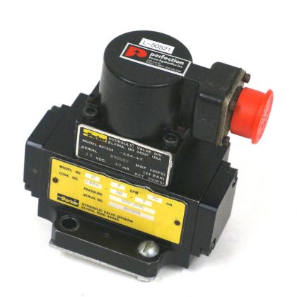 PARKER 801234-AAA-NR SERVO VALVE BD15AAANE5, 801234AAANR REPAIRED