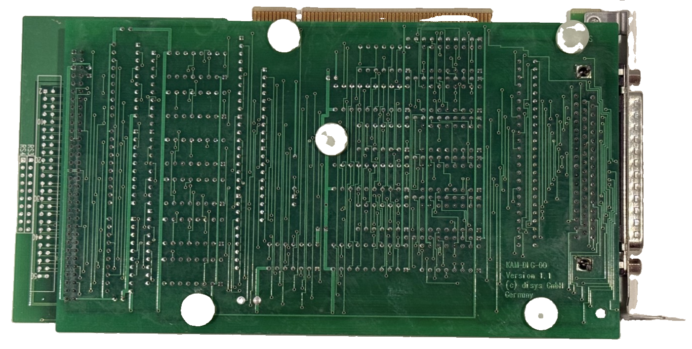 USED DI SYS KAM-DI G-00 VER. 1.1 PCI CARD W/ BI B-PCI VER. 4.0 INTERFACE CARD - Image 4
