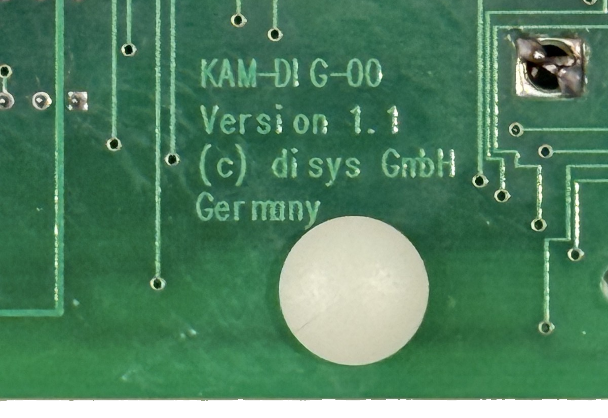 USED DI SYS KAM-DI G-00 VER. 1.1 PCI CARD W/ BI B-PCI VER. 4.0 INTERFACE CARD - Image 5