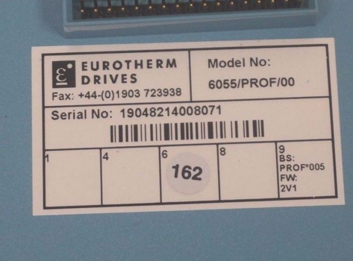 USED EUROTHERM DRIVES 6055/PROF/00 COMMUNICATION MODULE - Image 4