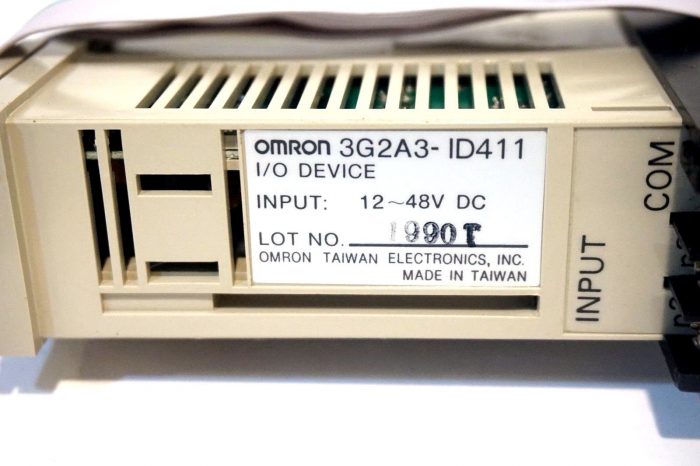 USED OMRON 3G2A3-ID411 PROGRAMMABLE CONTROLLER 3G2A3ID411 - Image 3