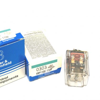 2 NEW POTTER & BRUMFIELD KRP11DG-110V RELAY 0303   KRP11DG110V