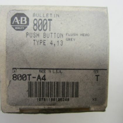 4 NEW ALLEN BRADLEY 800T-A4 PUSHBUTTON 800TA4