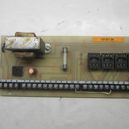 USED CONAIR 108-521-04 PC BOARD 10852104