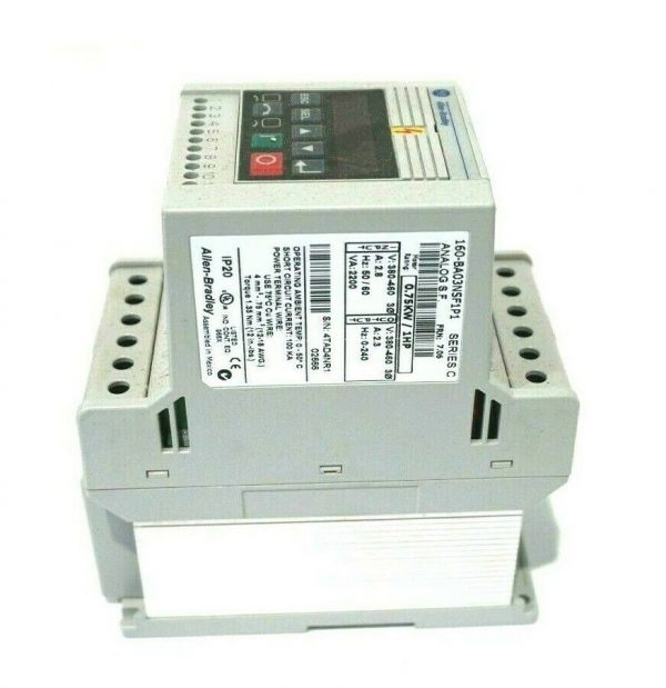 NEW ALLEN BRADLEY 160-BA03NSF1P1 ANALOG SPEED CONTROL FRN:7.06 SER.C - Image 3