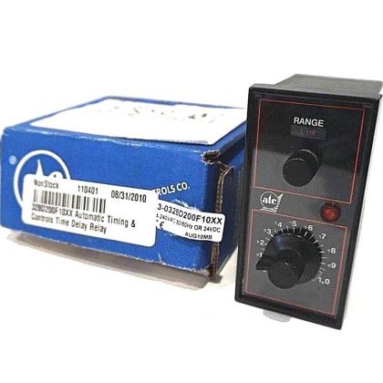 NEW ATC 3-0328D200F10XX TIME DELAY RELAY 1 HR. RANGE 30328D200F10XX