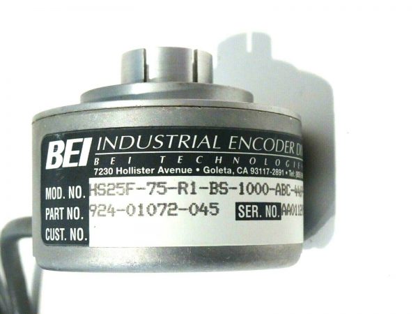NEW BEI HS25F-75-R1-BS-1000-ABC-4469-SCS240-S ENCODER 924-01072-045 - Image 3