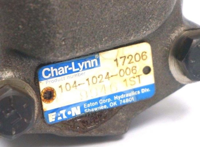 NEW EATON CHAR-LYNN 104-1024-006 MOTOR 17206 , 1041024006 - Image 5
