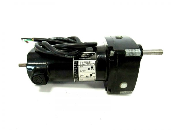 NEW ELECTRIC MOTOR SERVICE 24Y4BEPM-D4 GEARMOTOR 90VDC 1/40HP 90:1 24Y4BEPMD4 - Image 3