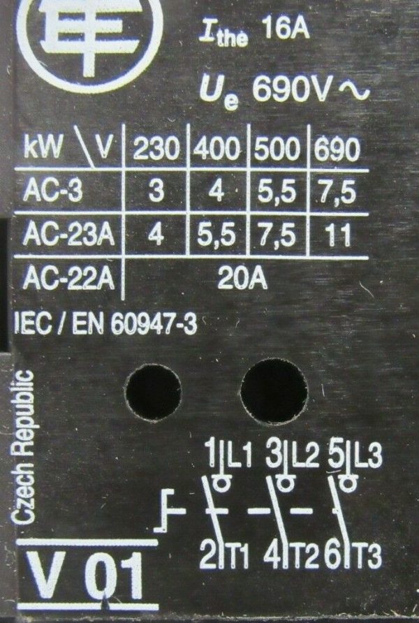 NEW LOT OF 2 TELEMECANIQUE V01 SWITCH DISCONNECT BODY - Image 4