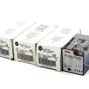 NEW LOT OF 3 ALLEN BRADLEY 700-HA32Z24 RELAY SERIES D 700HA32Z24