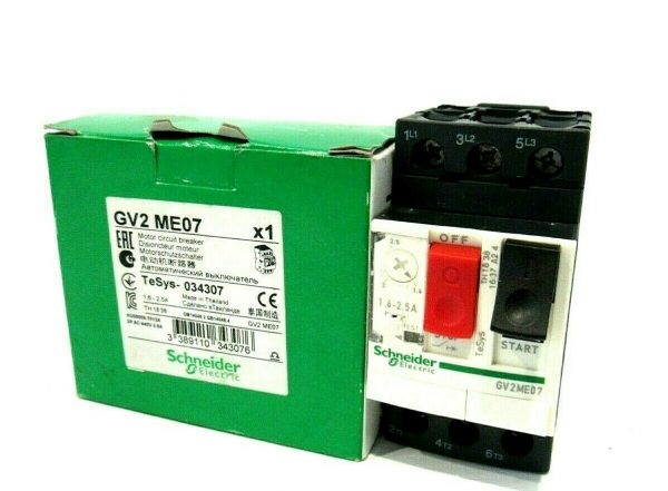 NEW SCHNEIDER ELECTRIC GV2-ME07 CIRCUIT BREAKER GV2ME07