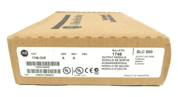 NEW SEALED ALLEN BRADLEY 1746-OX8 SER. A OUTPUT MODULE 1746OX8 - Image 3