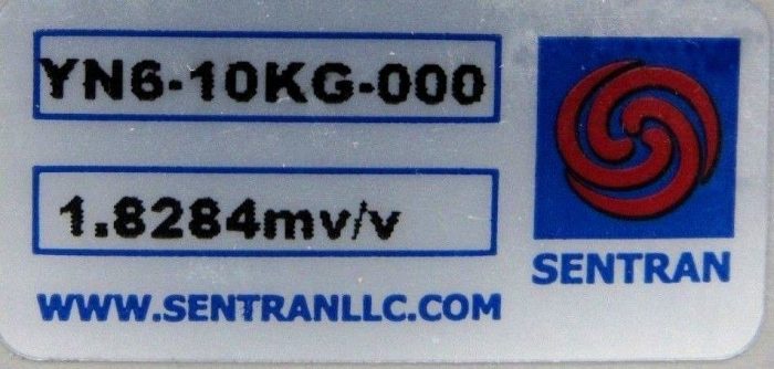 NEW SENTRAN YN6-10KG-000 LOAD CELL 1.8284MV/V YN610KG000 - Image 4