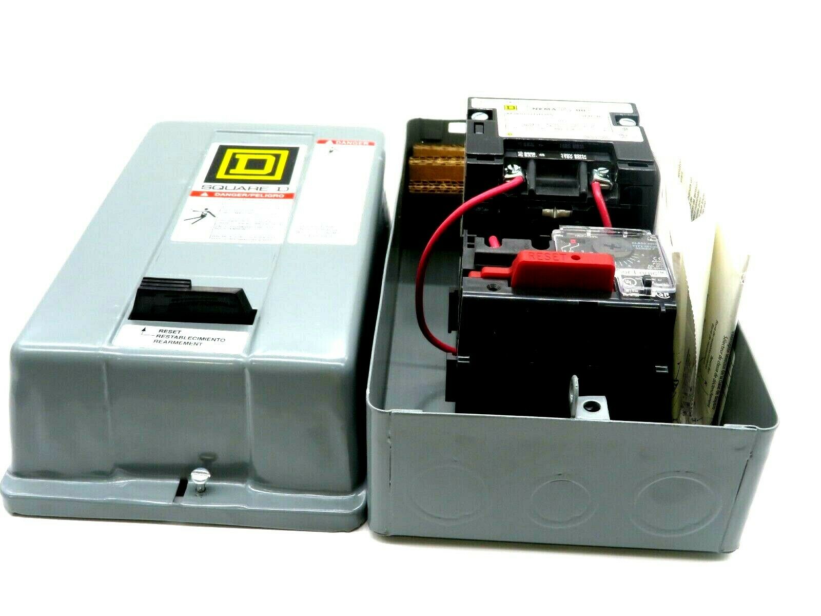 NEW SQUARE D 8536SAG12V02H30S MAGNETIC STARTER SERIES B SIZE 00 - Image 3