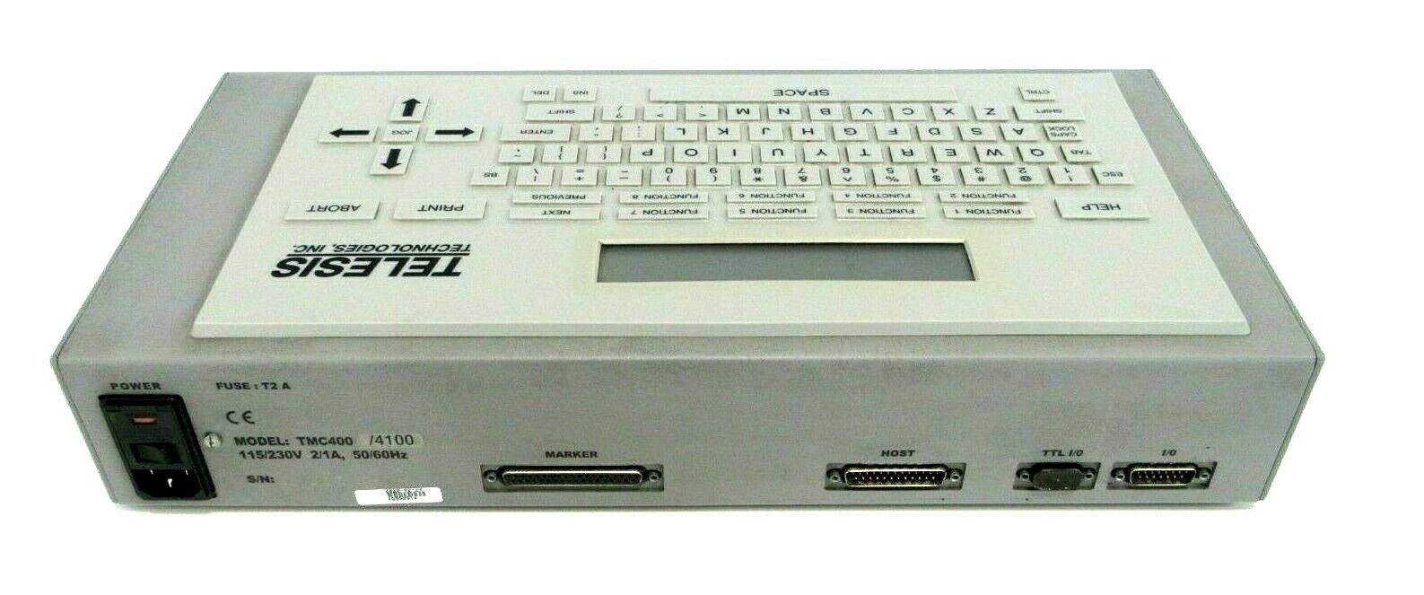 NEW TELESIS TMC400/4100 CONTROLLER KEYBOARD - SB Industrial Supply, Inc.
