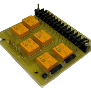 USED RELIANCE ELECTRIC 0-54374 RELAY CONTROL CARD 054374