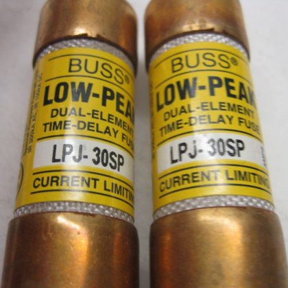 2 USED  BUSSMAN LPJ-30SP FUSES LPJ30SP