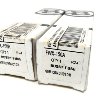 LOT OF 2 NEW BUSSMANN FWX-150A FUSES FWX150A