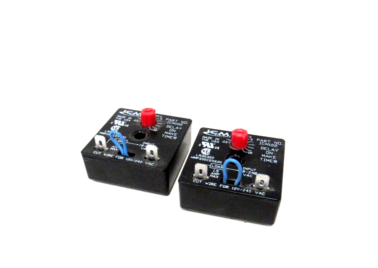 LOT OF 2 USED ICM CONTROLS ICM102 TIMER