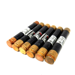 LOT OF 6 NEW FUSETRON FRS-R-25 FUSES FRSR25