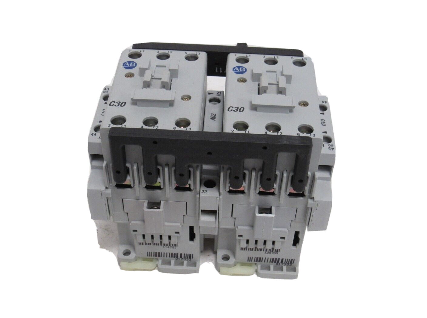 NEW ALLEN BRADLEY 104-C30D22 REVERSING CONTACTOR SER.A 104C30D22 - Image 3