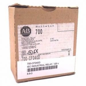 NEW ALLEN BRADLEY 700-CF040D CONTROL RELAY SER.A 700CF040D