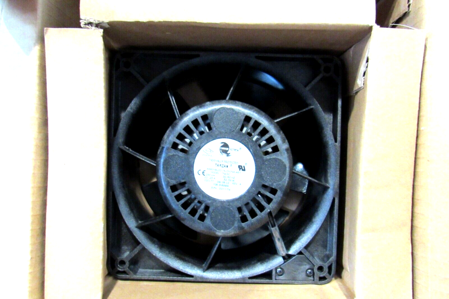Comair Rotron FS48K7X DC Axial Flow Fan – 48V 3.8W – New (1PC)