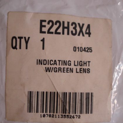 NEW CUTLER HAMMER E22H3X4 LIGHT GREEN