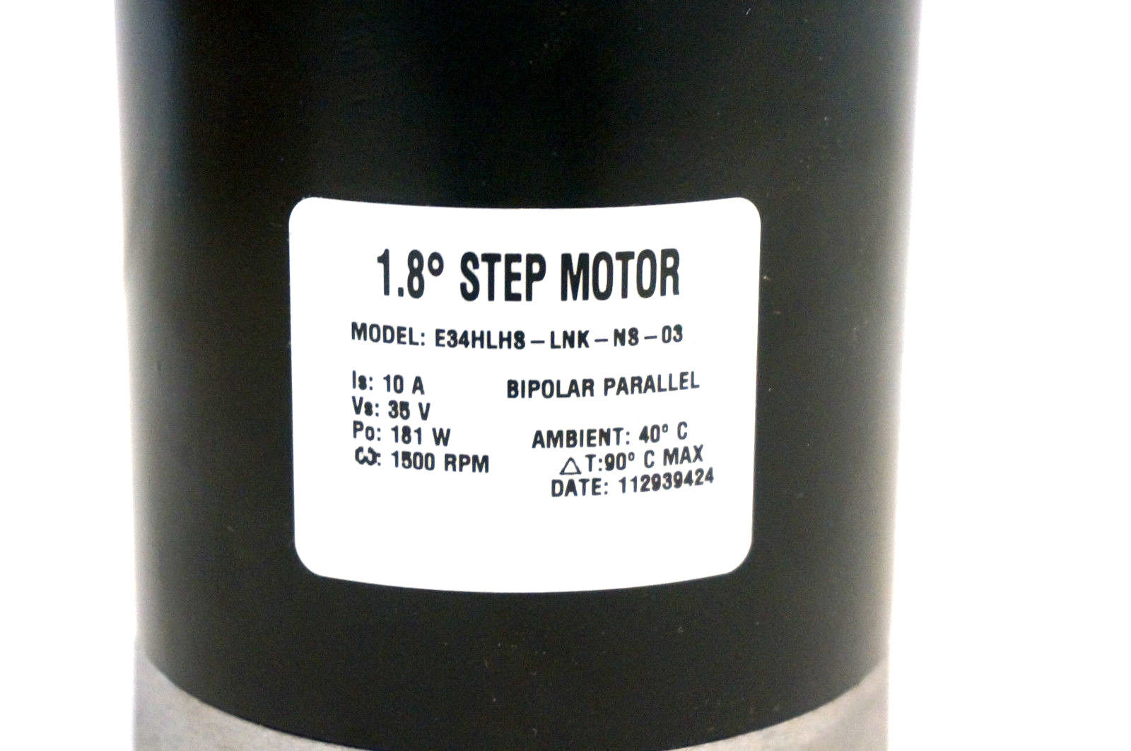 NEW DANAHER E34HLH8-LNK-N8-03 1.8 DEGREE STEPPER MOTOR E34HLH8LNKN803 - Image 4