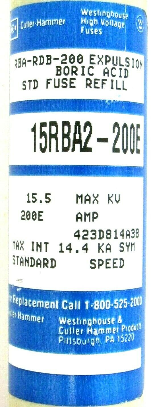 NEW EATON 15RBA2-200E FUSE 200A 15RBA2200E - SB Industrial Supply, Inc.