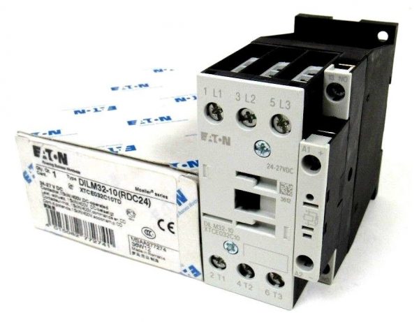 NEW EATON DILM32-10-RDC24 CONTACTOR XTCE032C10TD DILM3210RDC24