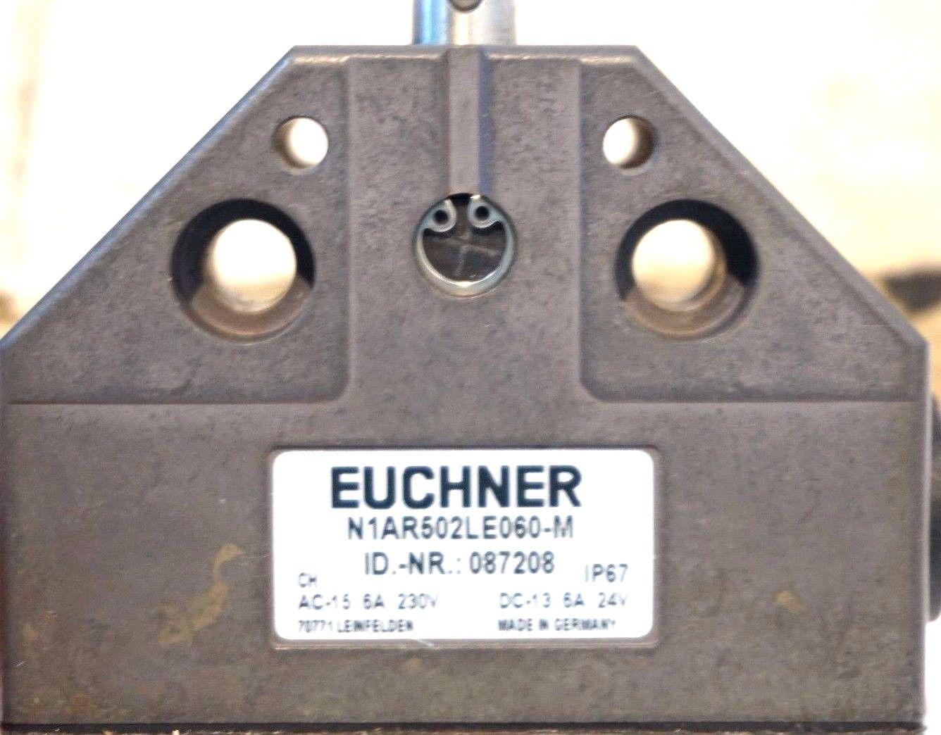 NEW EUCHNER N1AR502LE060-M LIMIT SWITCH 087208 N1AR502LE060M - Image 3