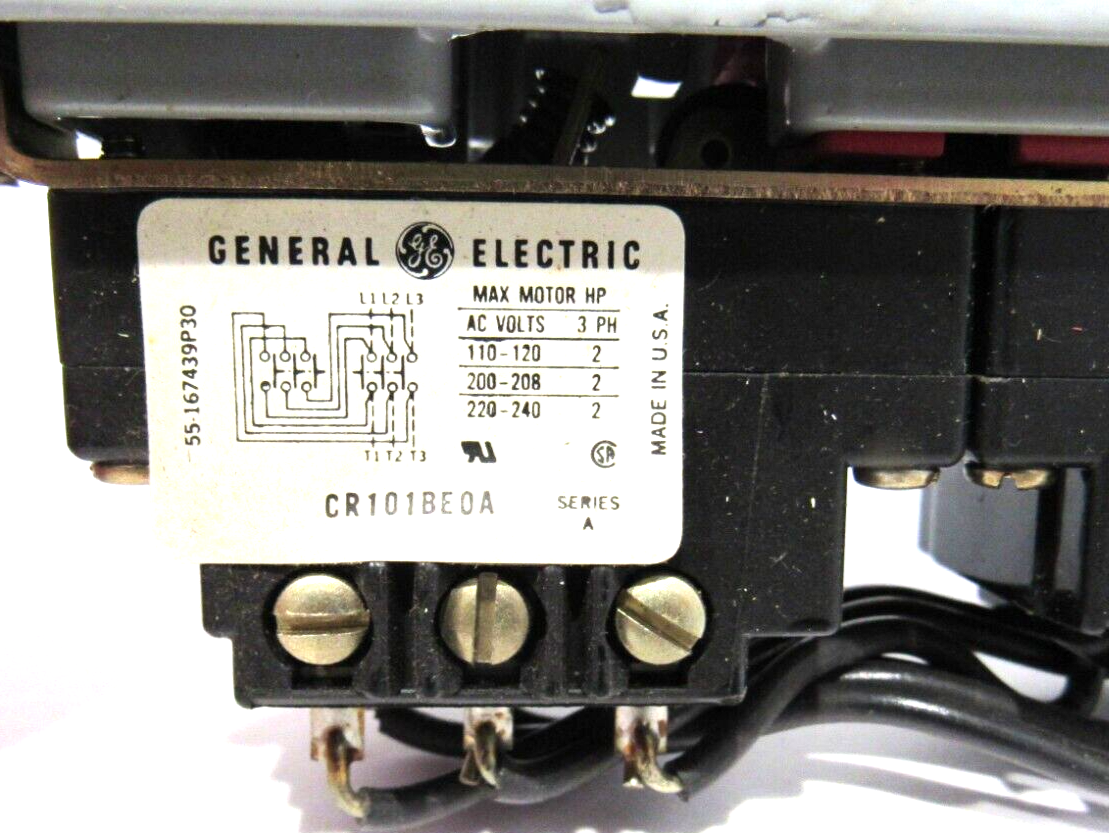 NEW GENERAL ELECTRIC CR101BE0A STARTING SWITCH - Image 4