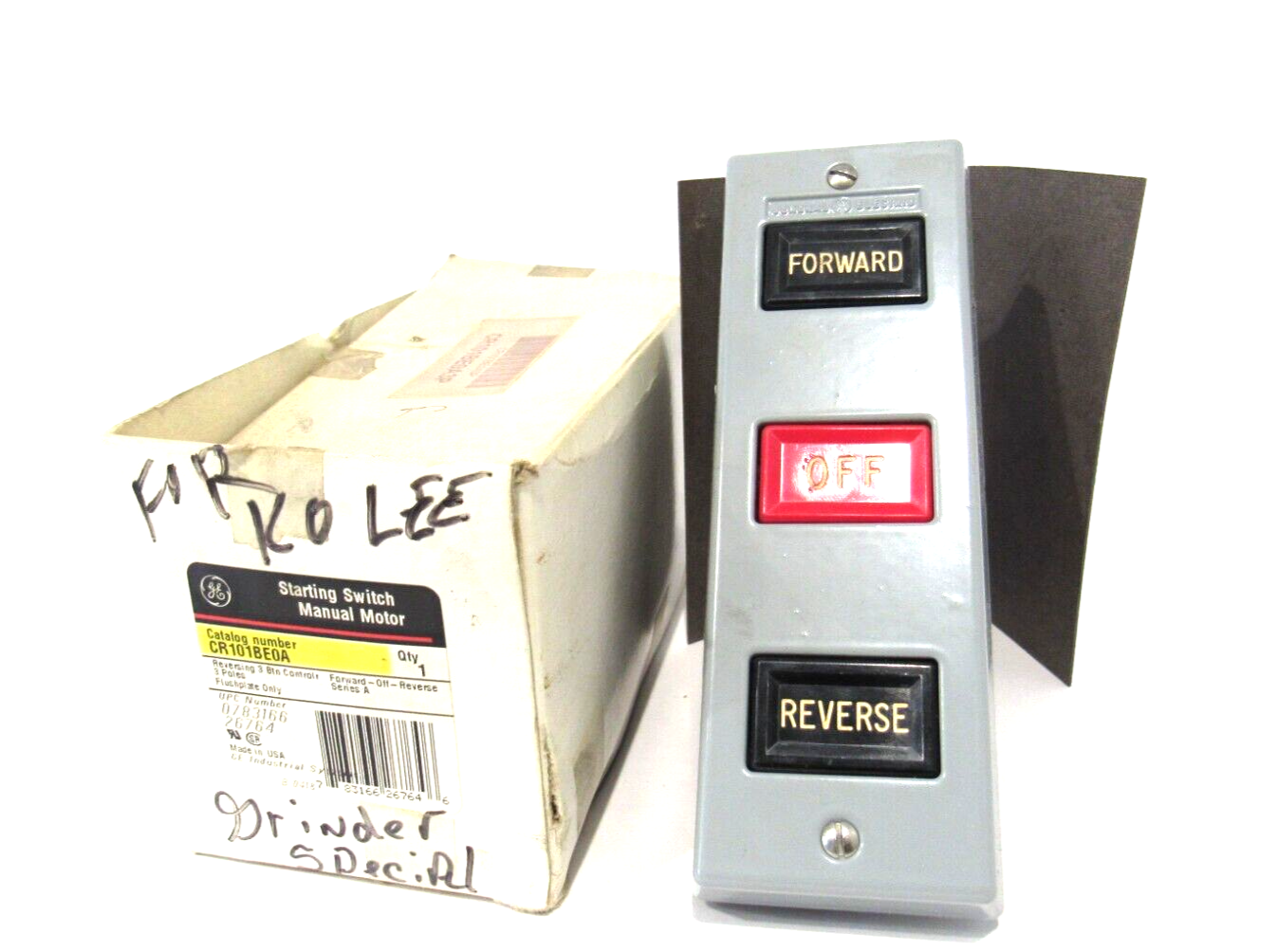 NEW GENERAL ELECTRIC CR101BE0A STARTING SWITCH